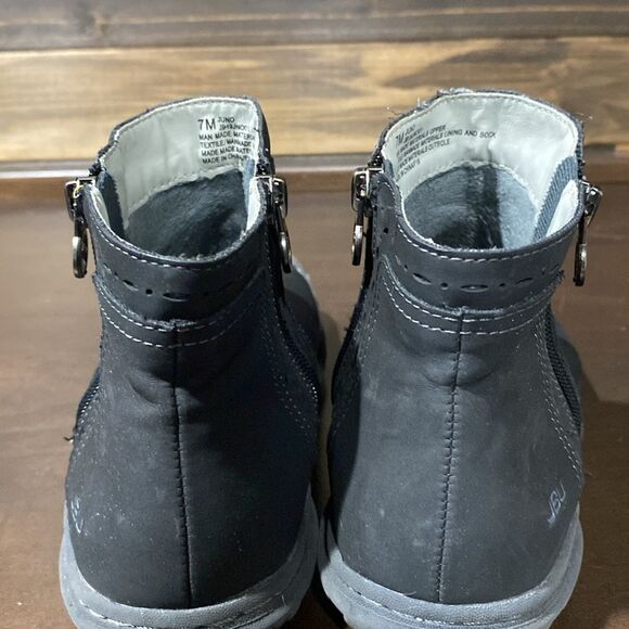 Jambu JBU Black Juno Side Zipper Ankle Boot Bootie Size 7 - Picture 6 of 9